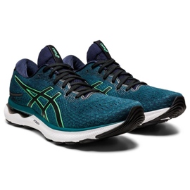 Asics Gel Nimbus 24 kengät 1011B359-301 vihreä 1