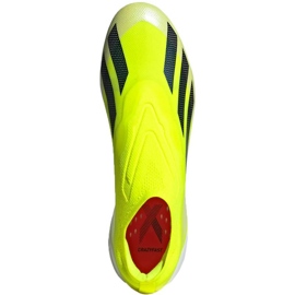 Adidas X Crazyfast Elite Ll Fg IG0612 jalkapallokengät keltainen 1