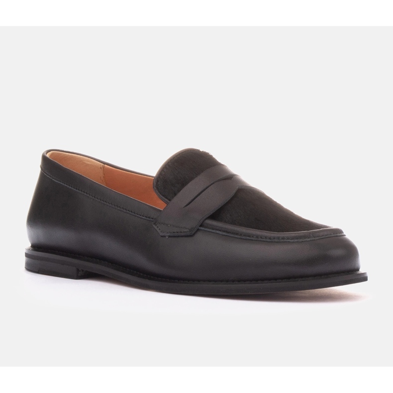 Marco Shoes Lorenzo Pony -loaferit musta 1