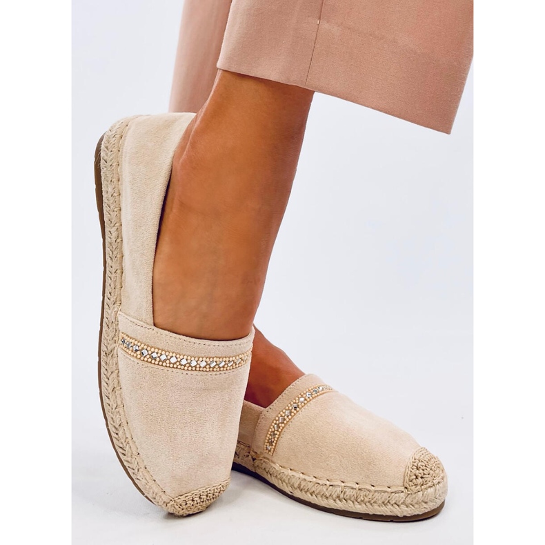 Etance Beige naisten espadrillit 2