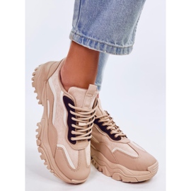 Lammes Khaki naisten tennarit beige 2