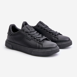 Miesten lenkkarit Eco-nahasta Big Star OO174117 Musta 1