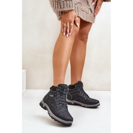 News Miesten eristetyt vaelluskengät Eco-nahasta, tummansininen Neramia 2