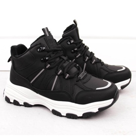 Eristetyt korkeat saappaat, musta Big Star OO274A160 2