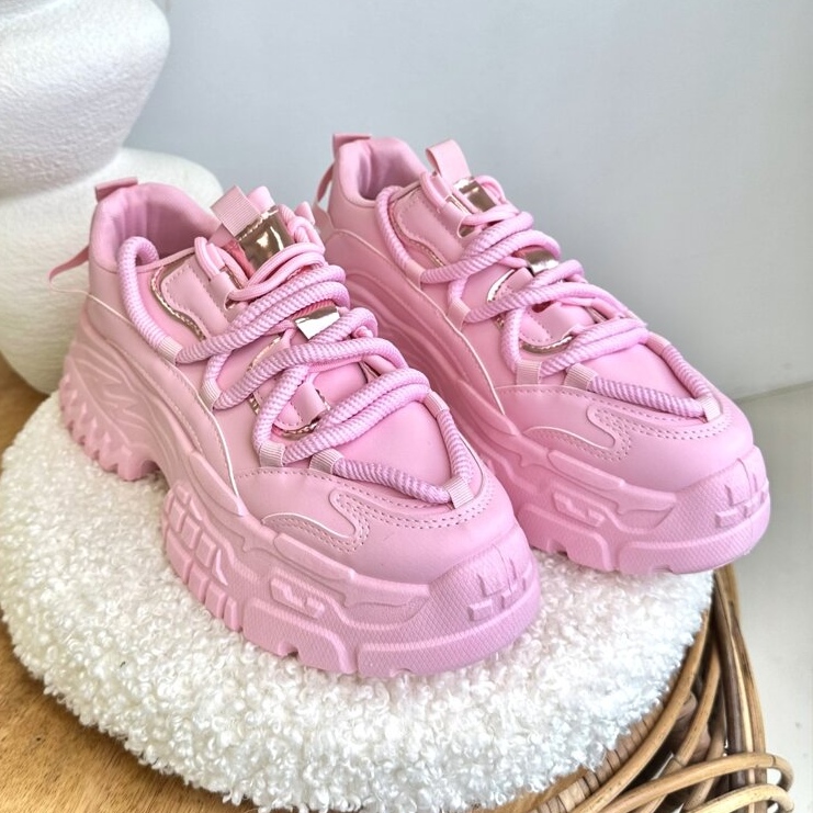 Seastar Naisten urheilulenkkarit paksulla pohjalla, vaaleanpunainen 1