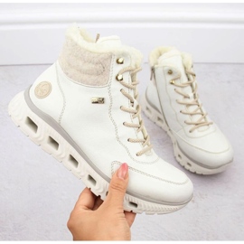 Eristetyt urheilusaappaat Rieker W RKR720 valkoinen 1