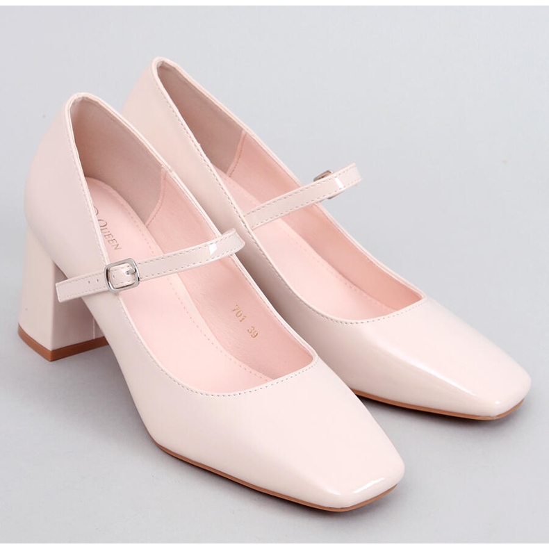 Mary Jane Valonis Beiget korkokengät 1