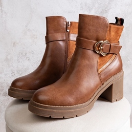 Ruskeat nilkkurit Mirka 1