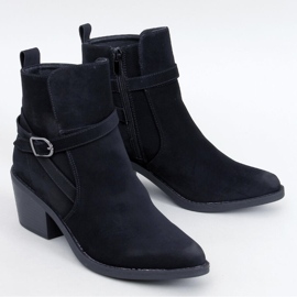 Cunnig Mustat matalakorkoiset cowboysaappaat 1