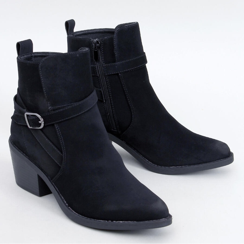 Cunnig Mustat matalakorkoiset cowboysaappaat 1