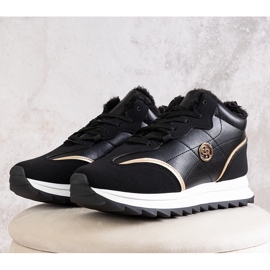 Mustat eristetyt Mikaelan korkeat tennarit 1