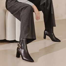 Marco Shoes Tyylikkäät saappaat musta 2