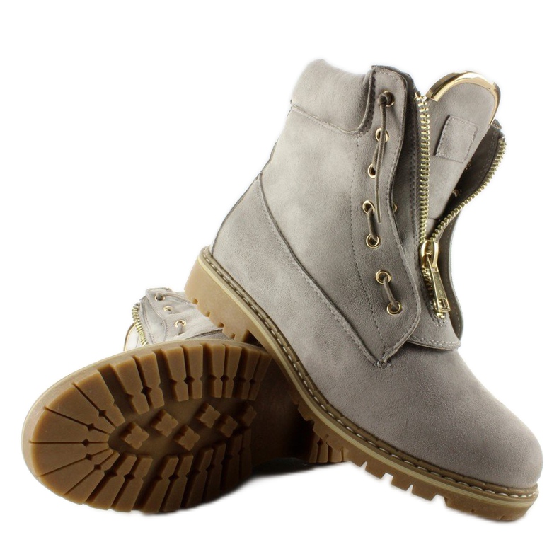 Harmaa mokkanahka Balman-kengät 2