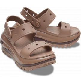 Crocs Mega Crush Sandal 207989-2Q9 varvastossut ruskea 1