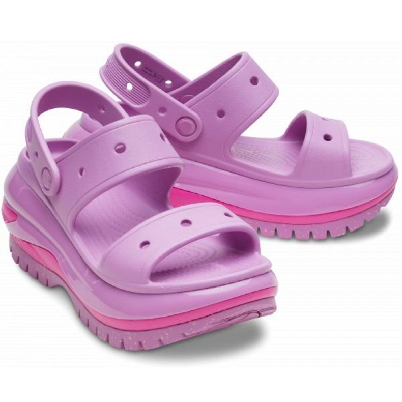 Crocs Mega Crush Sandal 207989-6WQ varvastossut violetti 1