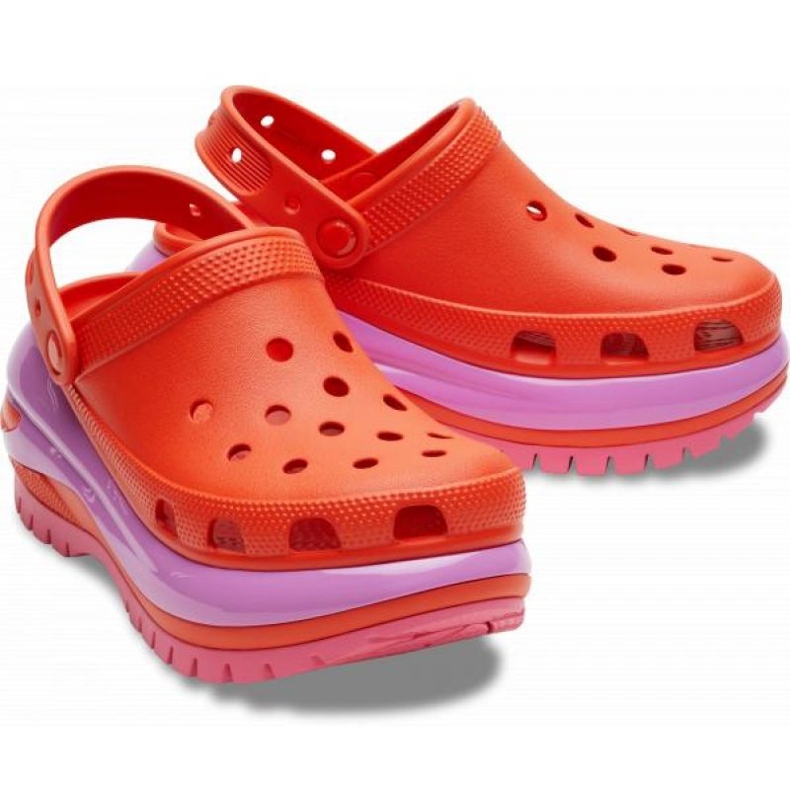 Crocs Mega Crush Clog 207988-84J varvastossut oranssi 1
