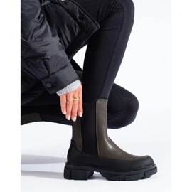 SHELOVET B20 High Slip-on -nilkkurit musta 2