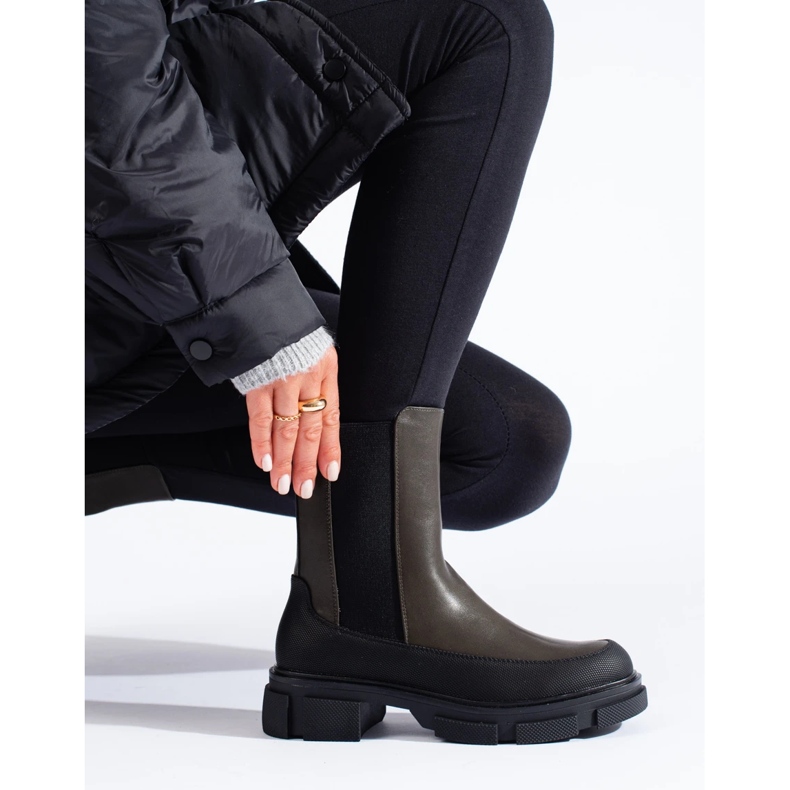 SHELOVET B20 High Slip-on -nilkkurit musta 2