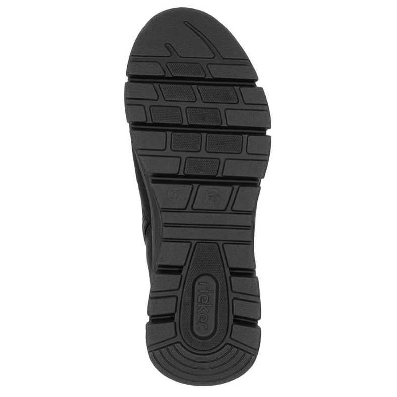 Vedenpitävät eristetyt naisten saappaat, musta Rieker 48034-00 1