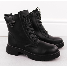 Naisten mustat trapper-saappaat T.Sokolski Z23-132 2