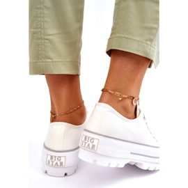 Kangas alustalenkkarit Big Star LL274150 Valkoinen 3