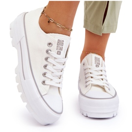 Kangas alustalenkkarit Big Star LL274150 Valkoinen 4
