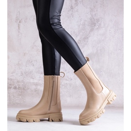 Beiget korkeat nilkkurit Manera ekonahasta 1