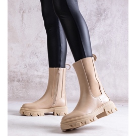 Beiget korkeat nilkkurit Manera ekonahasta 2