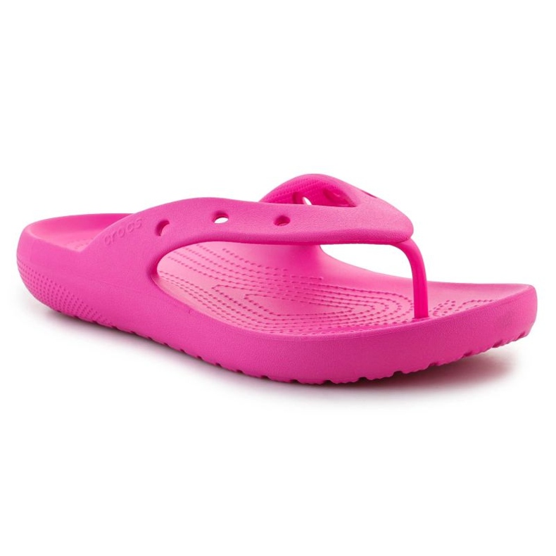 Crocs Classic Flip V2 -varvastossut 209402-6UB vaaleanpunainen 1