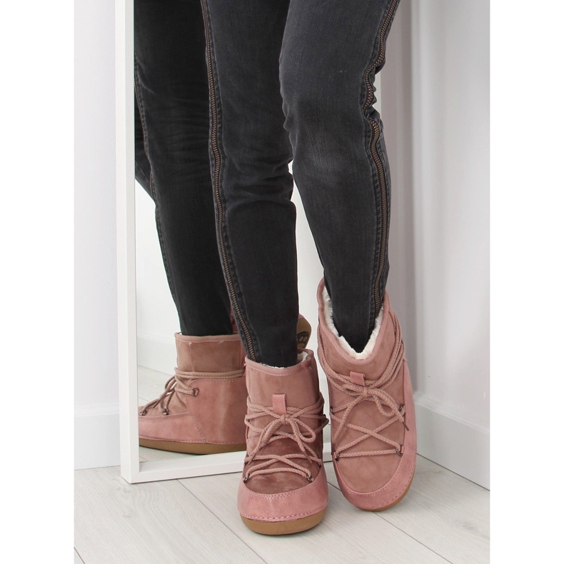 Moon pink lumisaappaat HW9500 pinkki vaaleanpunainen 2