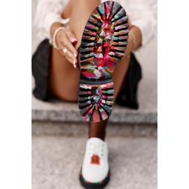 Naisten nahkaiset nauhakengät Artiker 55C0500 valkoinen 2