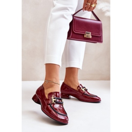 Naisten patakengät lohkossa Artiker 55C0103 Burgundy punainen 2