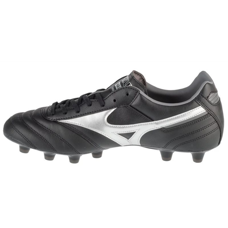Mizuno Morelia Ii Pro Fg P1GA241303 jalkapallokengät musta 1