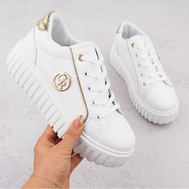 Naisten alustan urheilukengät, valkoinen NEWS 4757 1