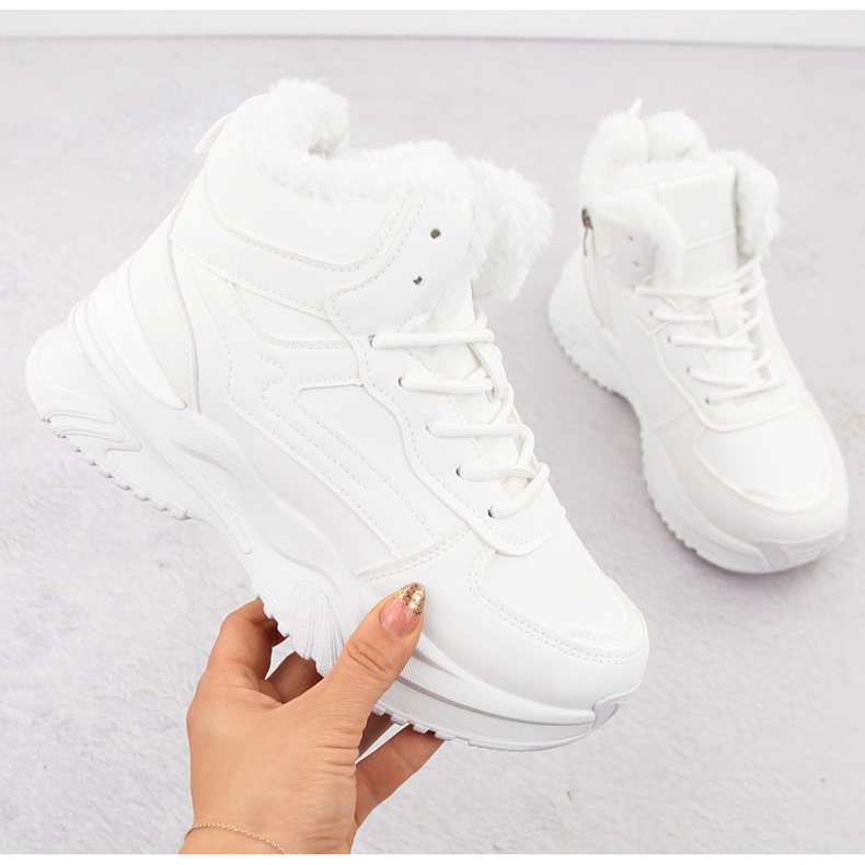 Naisten eristetyt nilkkurit, valkoinen, Vinceza 34684 1