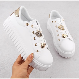 Naisten tasourheilukengät, valkoinen NEWS 4756 1