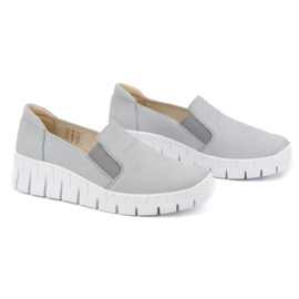 WASAK Naisten nahkaiset liukukengät 0721w sininen 2