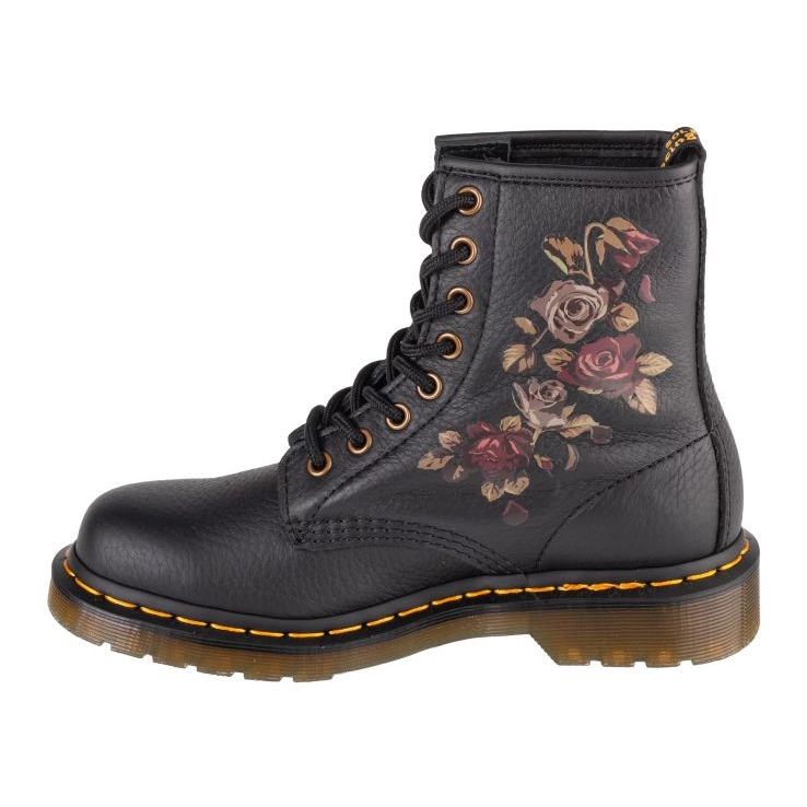 Dr. Martens Dr. kengät Martens 1460 Decayed Roses DM32070001 musta 1