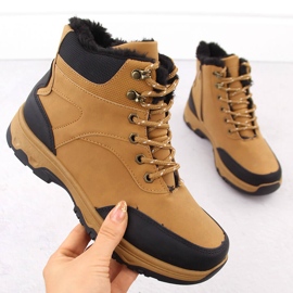 Camel Vanhorn 16318 eristetyt vaelluskengät ruskea 1