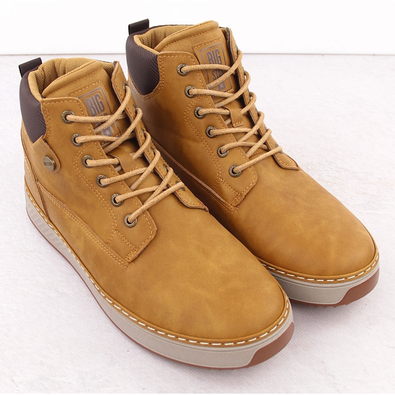 Miesten korkeat mustat tennarit Big Star OO174561 2