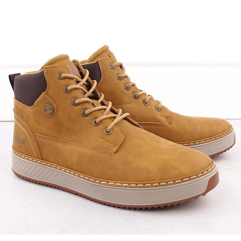 Miesten korkeat mustat tennarit Big Star OO174561 1