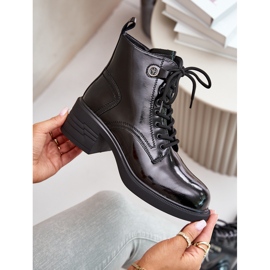 S.Barski Nahkaiset patentoidut nilkkurit, eristetyt D&amp;A JC42-78 musta 2