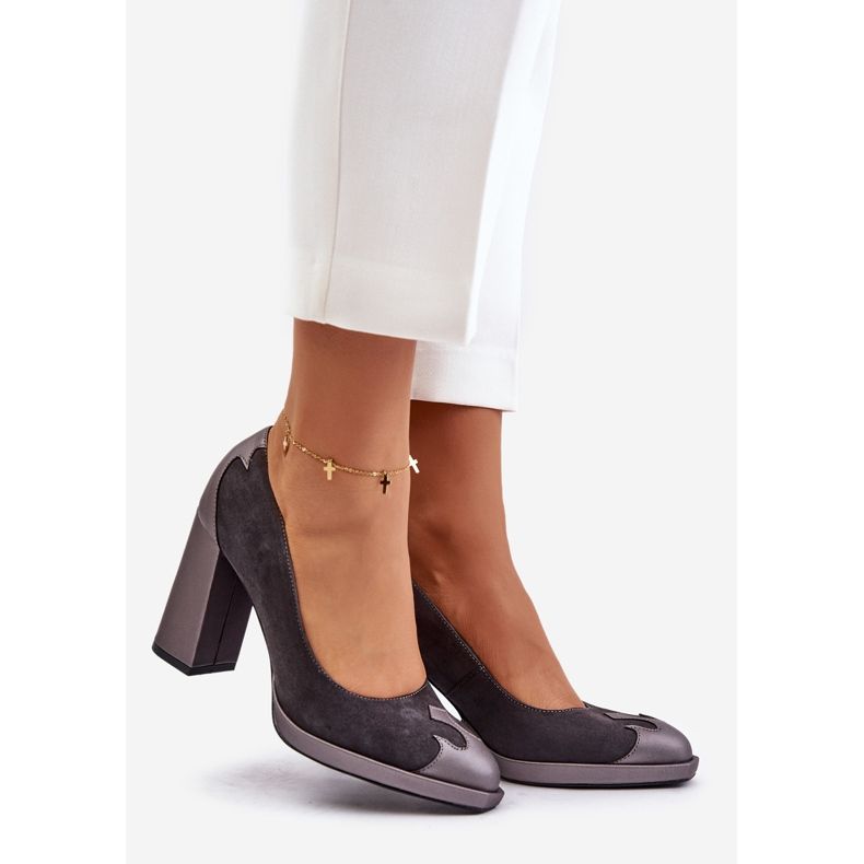 Mokkakorkokengät Laura Messi 2702 harmaa 1