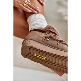 Matalatasoiset lumisaappaat turkisella D.Franklin DFSH370011 Ruskea 2