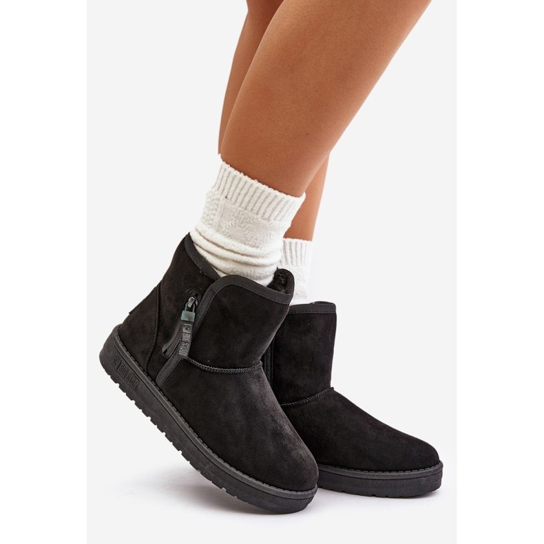 Big Star naisten lumisaappaat OO274A163 musta 1