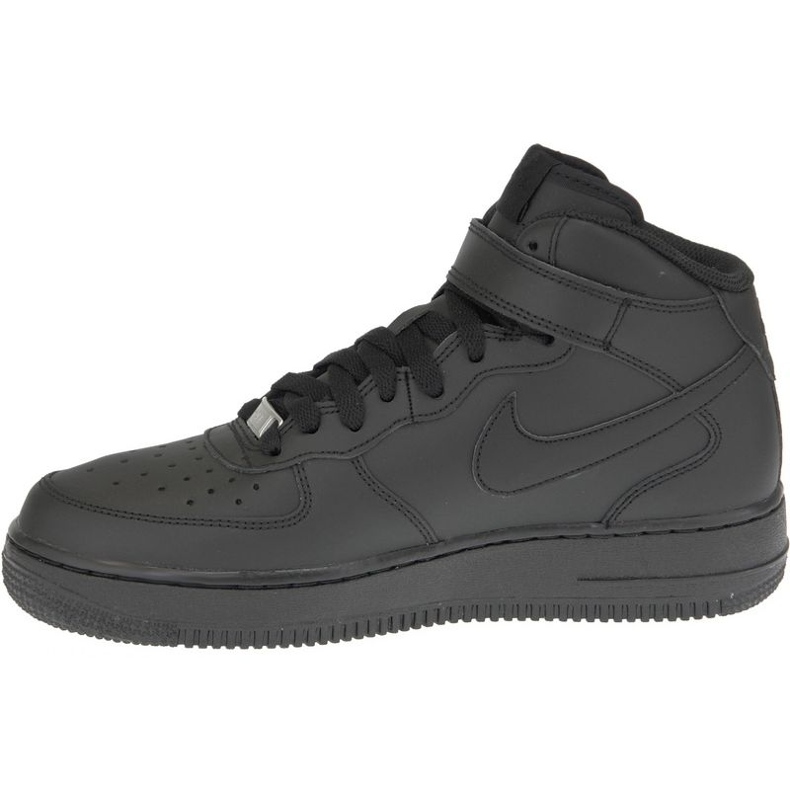 Nike Air Force 1 Mid Gs W 314195-004 kengät musta 1