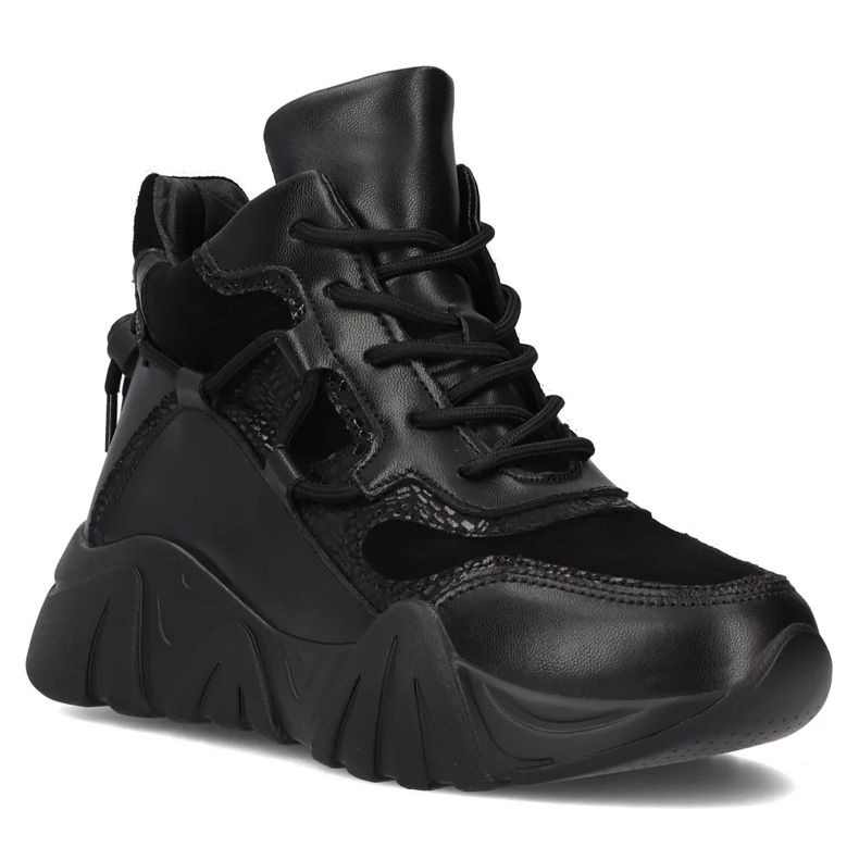 Filippo DBT6367/24 Bk nahkaiset alustasaappaat, mustat 1