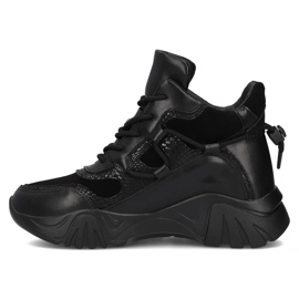 Filippo DBT6367/24 Bk nahkaiset alustasaappaat, mustat 2