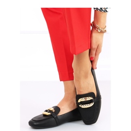 Sajmon Mustat naisten mokasiinit - Inello 1