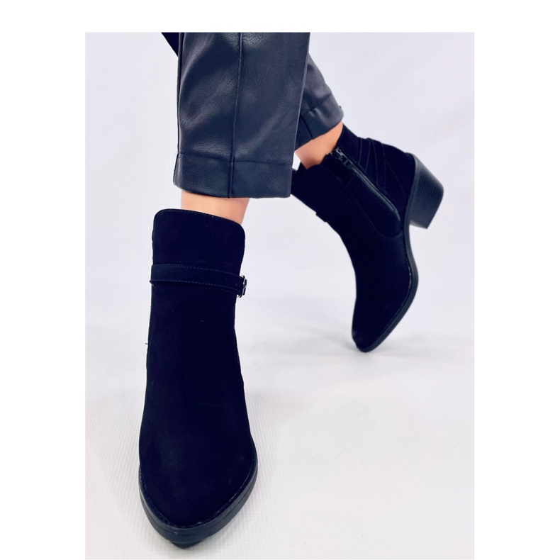 Cunnig Mustat matalakorkoiset cowboysaappaat - Inello 2